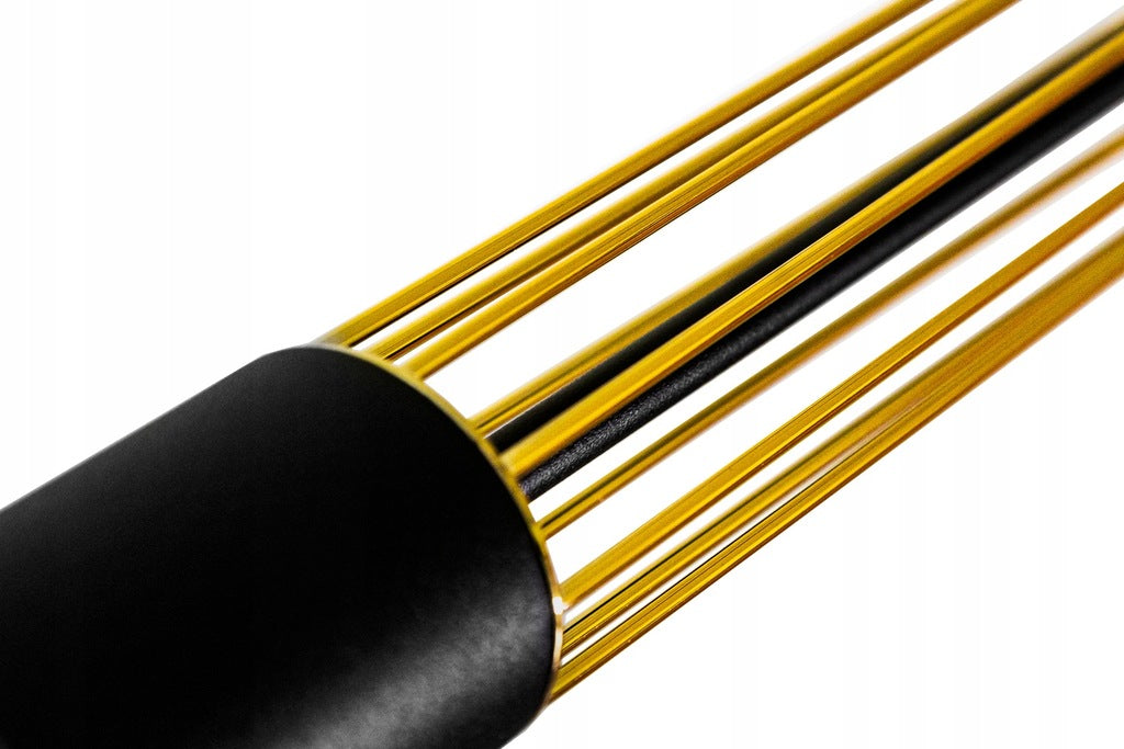 Pendelleuchte Hägenlampe Gold / Schwarz Draht-Lampe GU10 -2089-