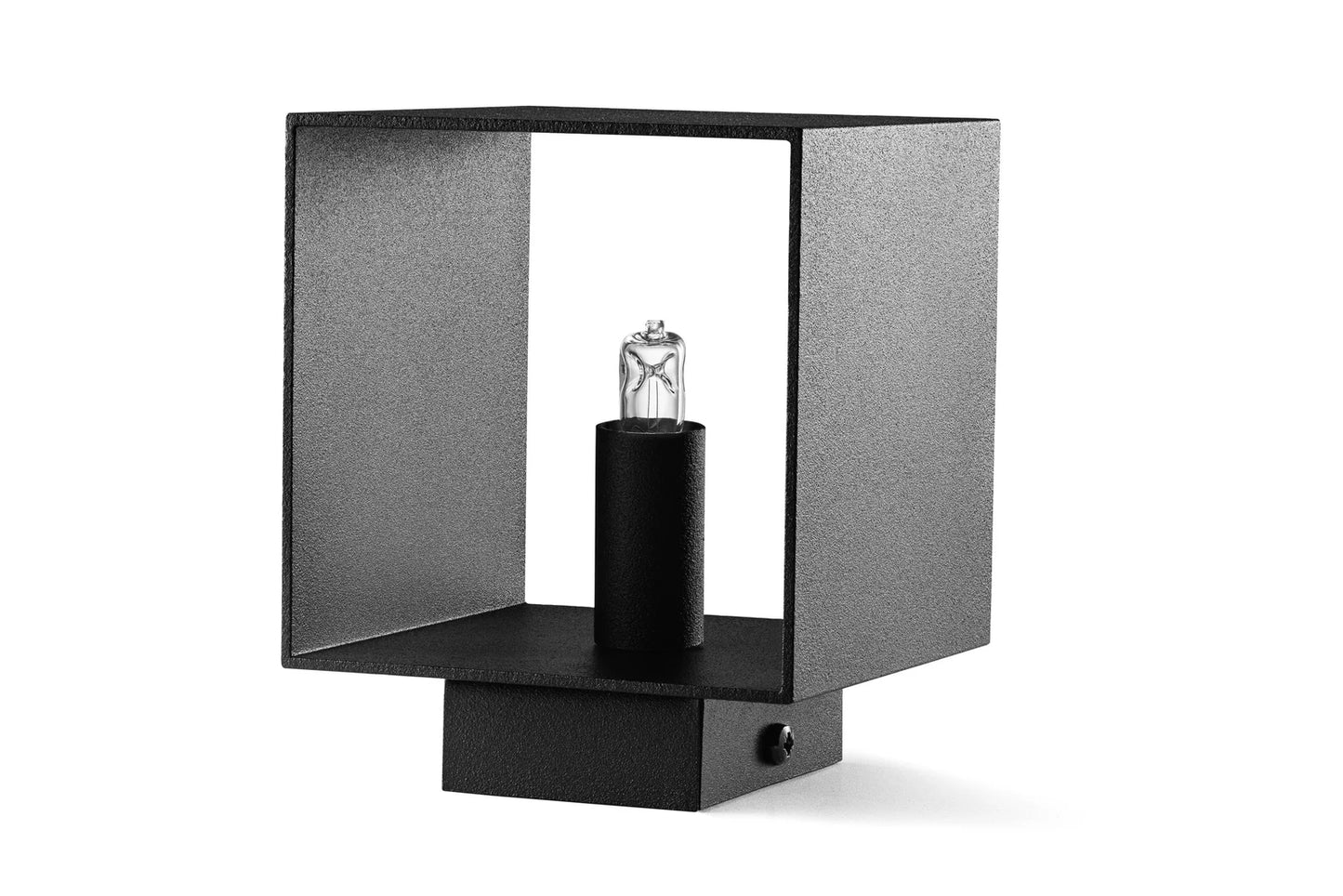 Wandleuchte QUBE Schwarz