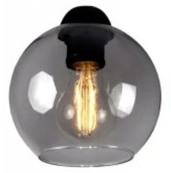 Deckenlampe Loft Industrial E27 – 230V Schwarz