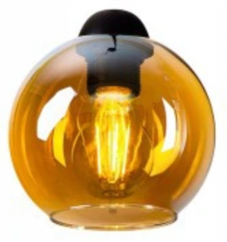 Industrial – Deckenlampe E27 230V Schwarz Loft